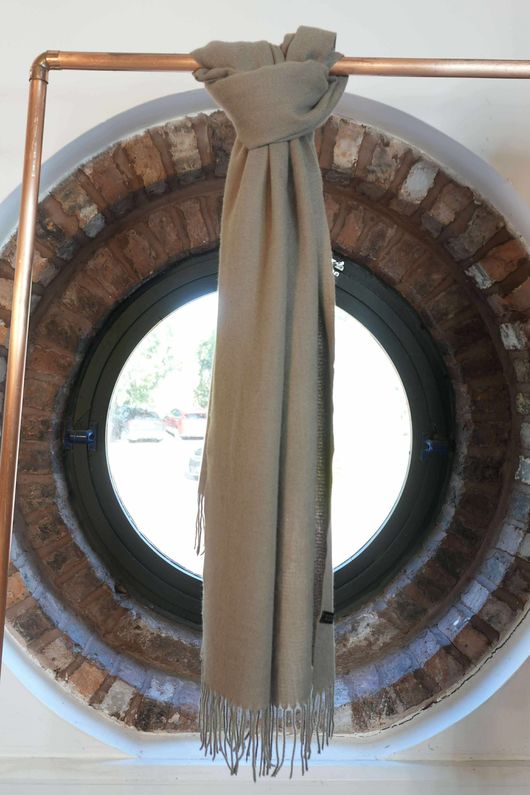 Highland Cotton Cashmere Scarf Earth /20 =